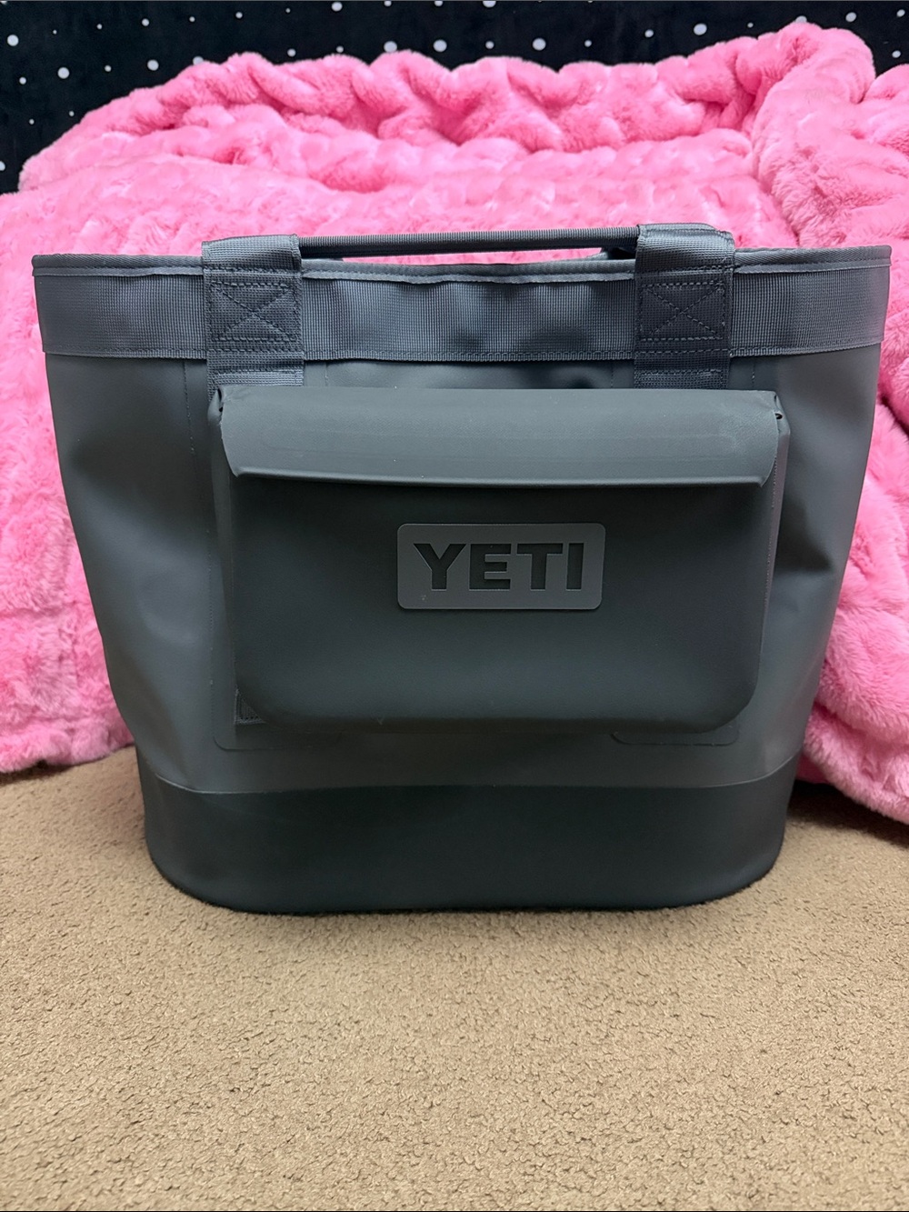 Yeti Camino 35 Charcoal Tote with 3L Sidekick
